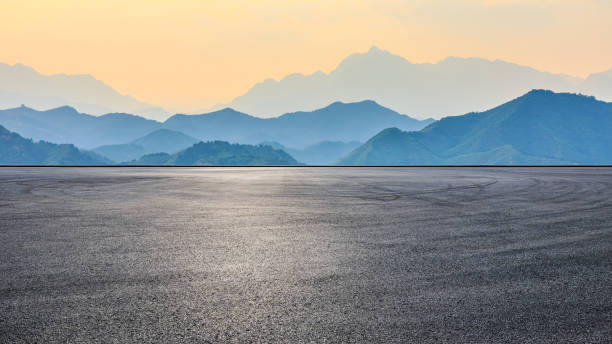 istock Road and mountain background 2151862602