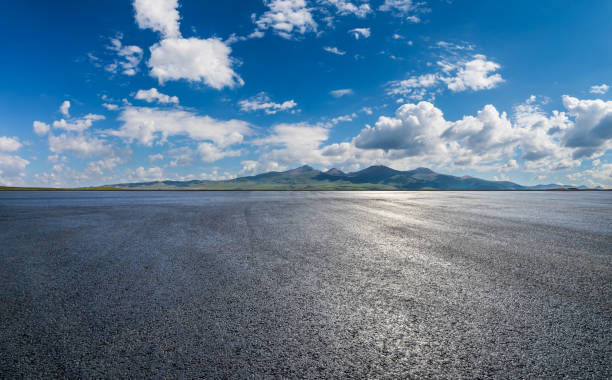 istock Road and mountains nature background 2151864882
