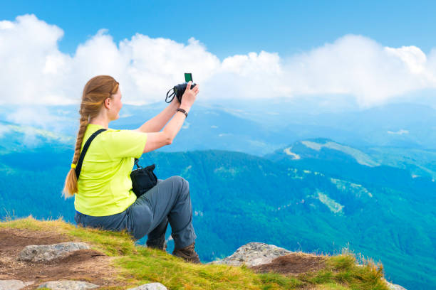 istock Young woman taking selfie on camera 2151867463