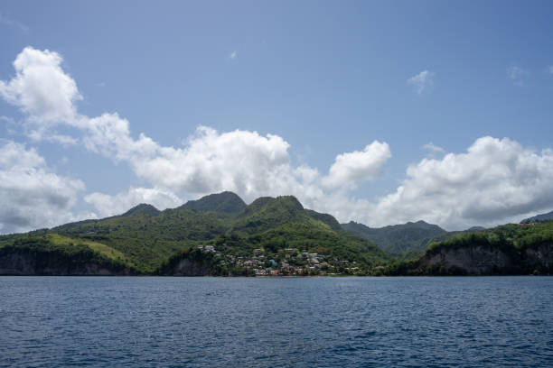 istock View of Saint Lucia from the water 2151869598