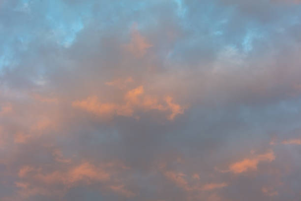 istock Colorful clouds on the blue sky at sunset 2151877074