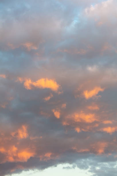 istock Colorful clouds on the blue sky at sunset 2151878968