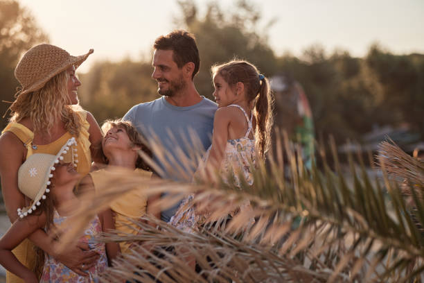 istock Beautiful family enjoying summer vacation 2151879442