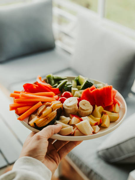 istock Raw vegetables and fruit thats good for gut health microbiome 2151882123