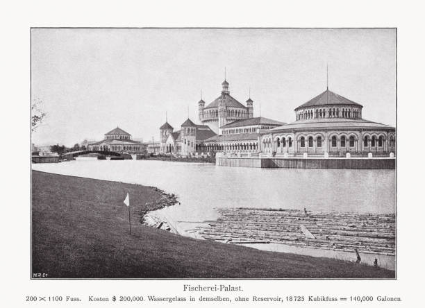 istock World's Columbian Exposition, Chicago, 1893, halftone print, published in 1893 2151883638