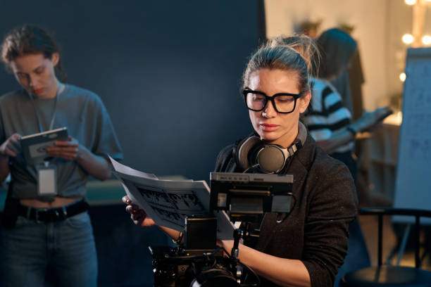 istock Female Director Leading Video Production 2151886108