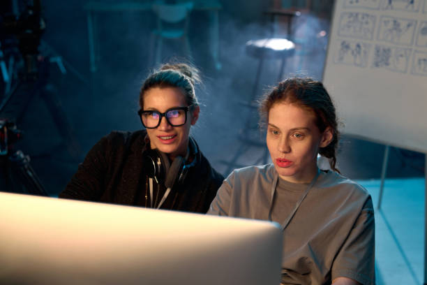 istock Two Women in Video Production Crew 2151886119