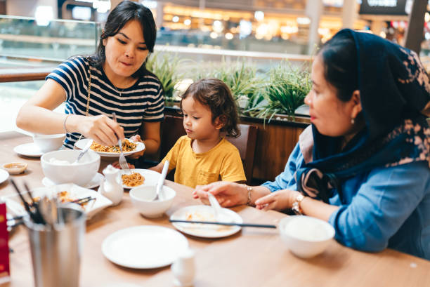 istock asian family dinner in a restaurant 2151894896