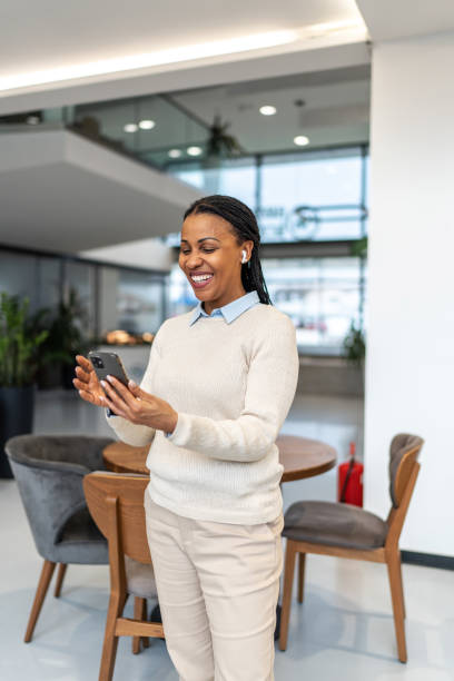istock Businesswoman having video call. 2151901842