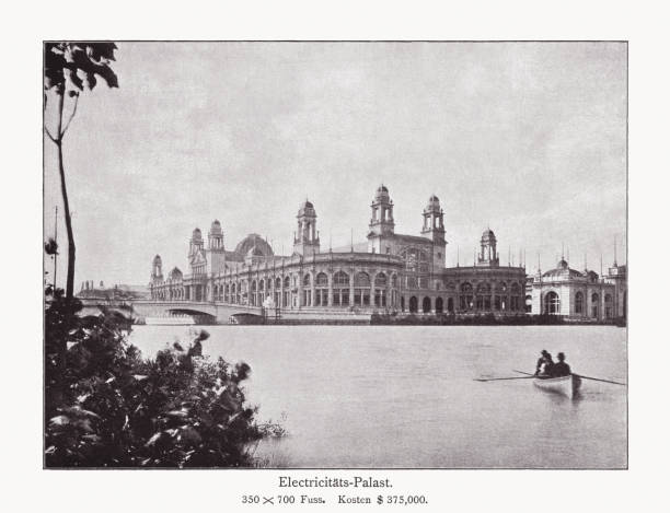 istock World's Columbian Exposition, Chicago, 1893, halftone print, published in 1893 2151907871