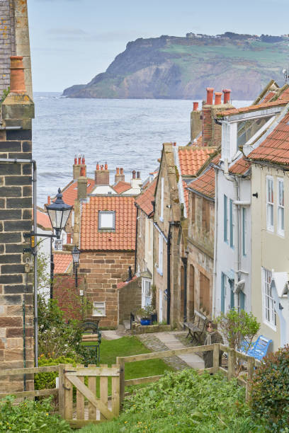 istock Robin Hoods Bay, North Yorkshire Coast rustic street view 2151910182