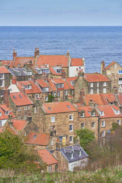 istock Rooftop view of Robin Hoods Bay, Yorkshire 2151910229
