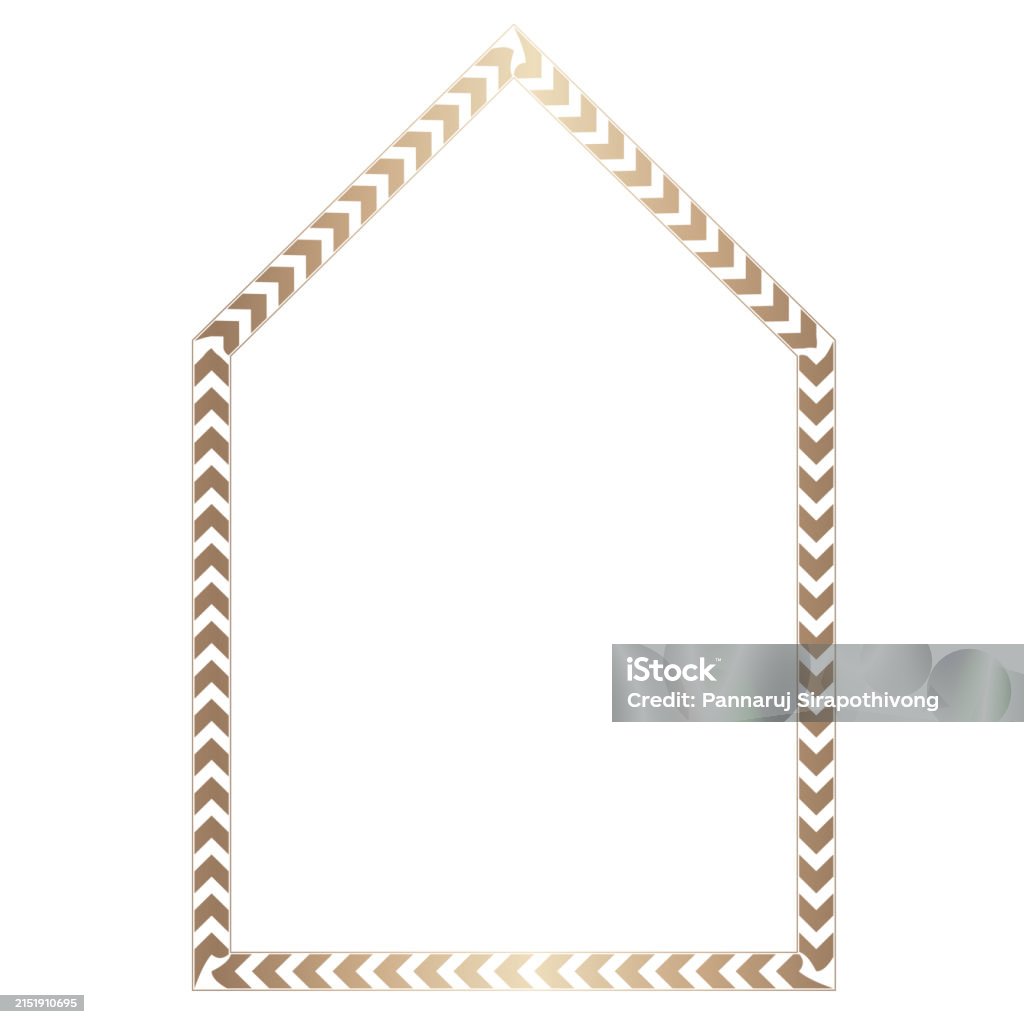Triangular Arch Arrow Gold Window Door Architectural Arch Rectangular ...