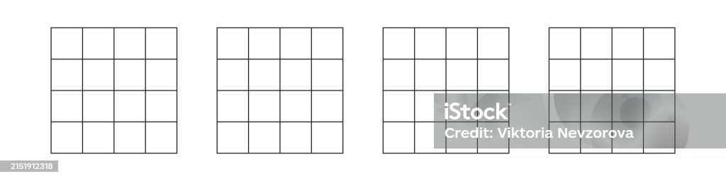 Square Pattern Line Graph Grid Pattern Square Lines For Notebook Or Graph Flat Vector ...