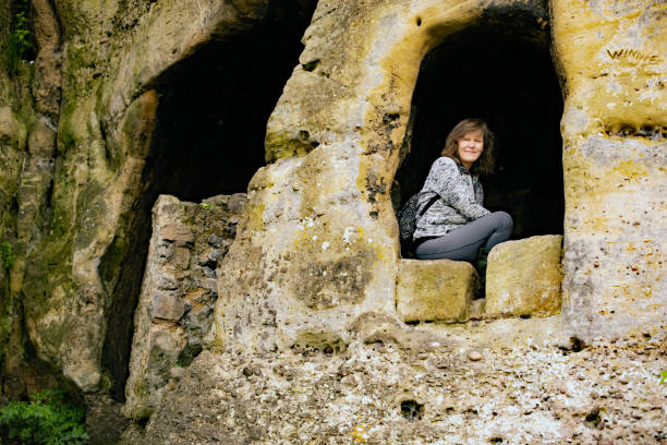 istock Adele inside the Anchor Church, Derbyshire. 2151912522