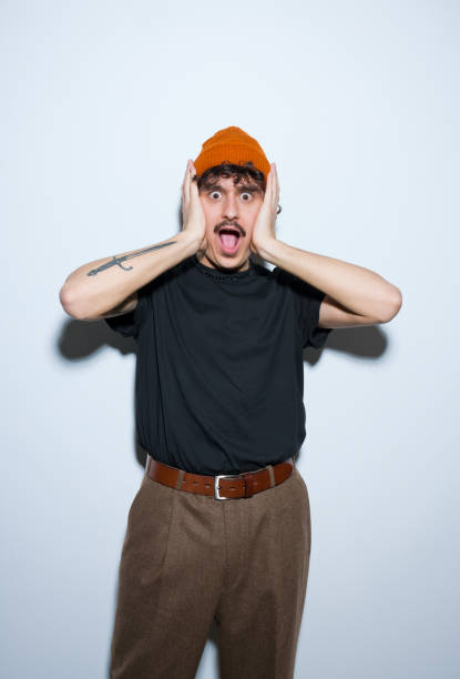 istock Portrait of surprised young man 2151914347