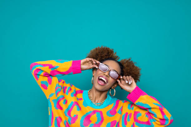 Gen Z happy young woman