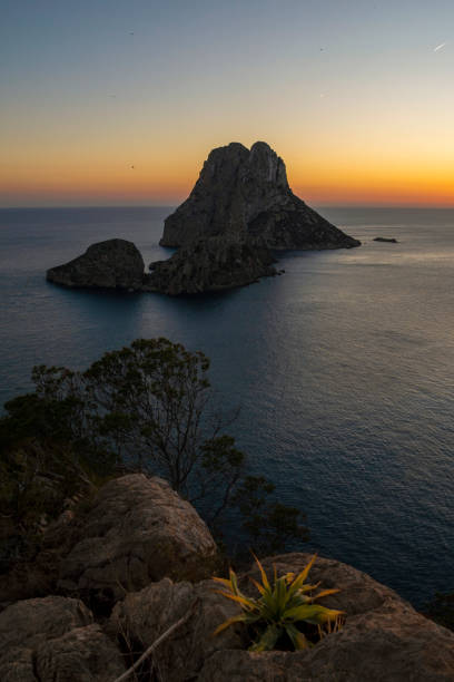 istock Es Vedra island sunset view 2151922186