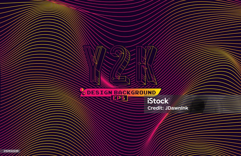 2000s Html Background Retro 2000s Style Y2k Design Template Background With Wire Mesh Wave ...