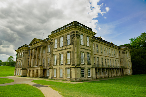 Calke Abbey, Ticknall, Derby, Derbyshire, England, is open to public viewing on Sunday, 5th May, 2024.