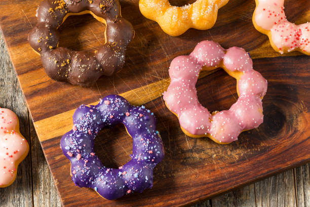 istock Colorful Homemade Mochi Donuts 2151935110