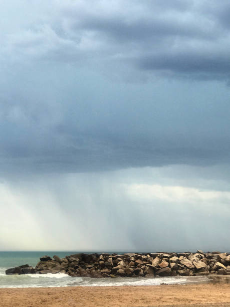 istock Storm on the seashore in Miramar 2151936208