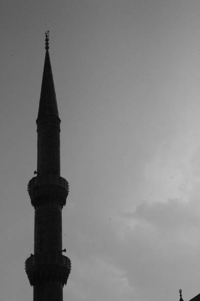 istock historical minaret and sky view in the background 2151941659
