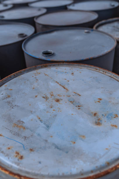 istock Old rusty metal fuel tanks 2151947653