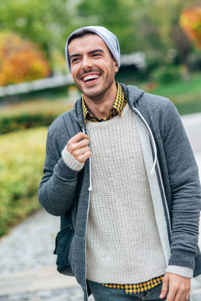 istock Portrait of cheerful young man 2151953856