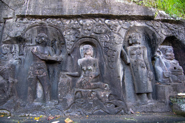 istock Yeh Pulu temple Bali 2151957567