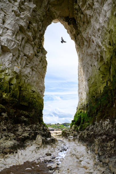 The white cliffs of England hold significant cultural importance.