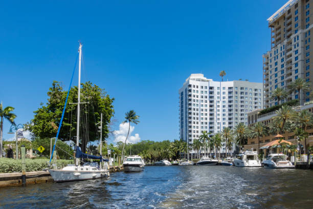 istock Navigating on the New River in Fort Lauderdale 2151958939