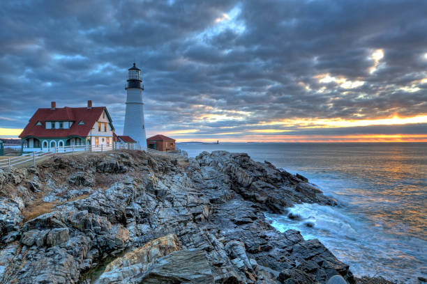 istock Portland Head Lighthouse at sunrise 2151962020