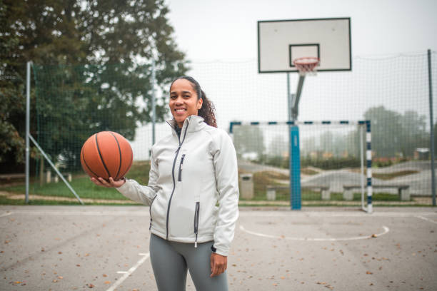 istock Mixed Race Player's Pre-Game Warm-Up Routine 2151962167
