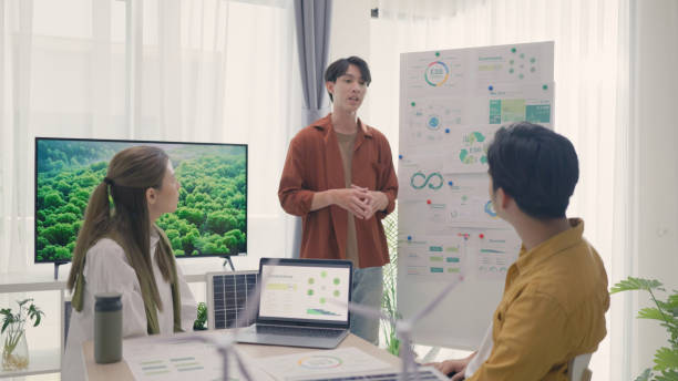 istock Team Discussion on Environmental Strategies and ESG Integration. 2151964528
