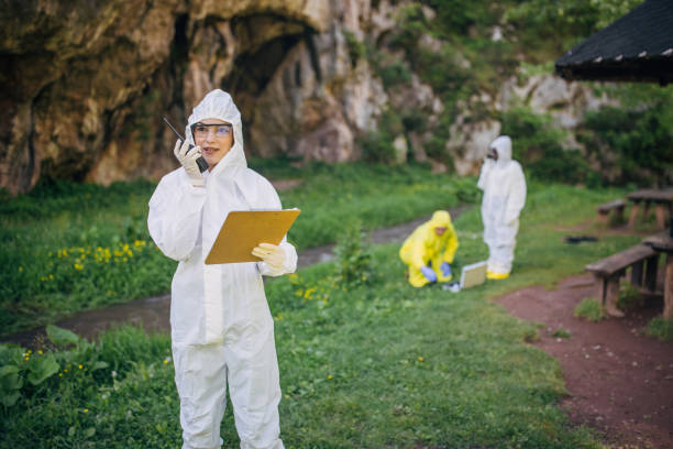 istock Environmental scientists conducting field research in nature 2151964644