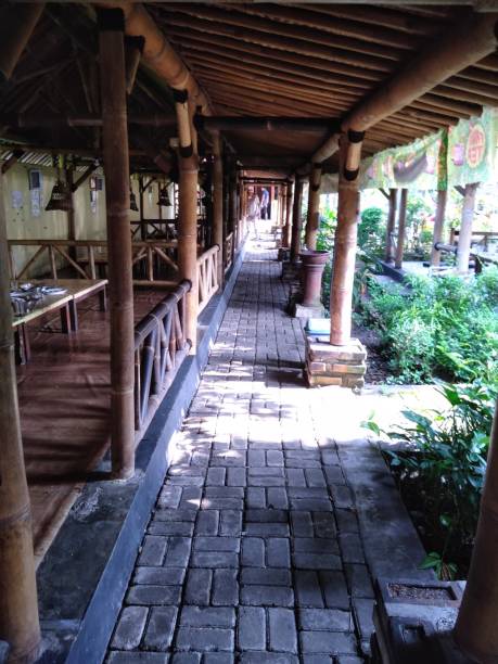 istock Many gazebos have frames made of bamboo 2151966481