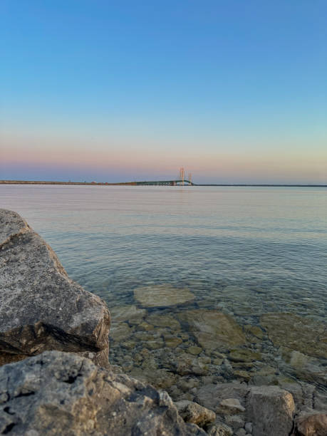Taken at the Bridgeview Park in St. Ignace, Michigan, United States. Captured on a KODAK Digital Still Camera
