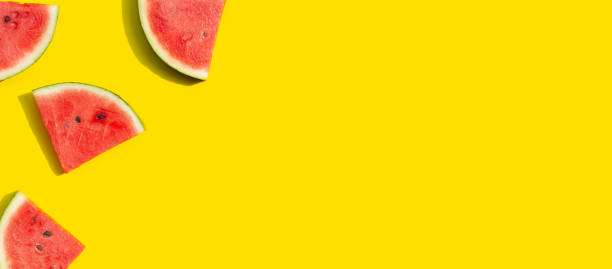 istock Watermelon slices with copy space 2151980639