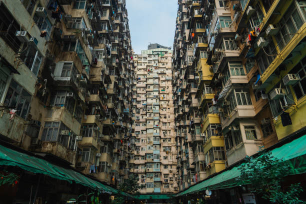 istock Monster Building in Hong Kong 2151982511