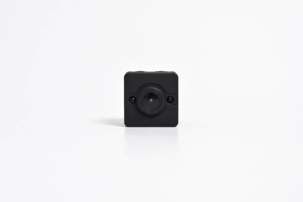 istock Closeup spy camera isolated on white background 2151982568