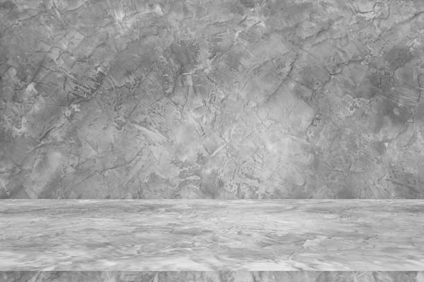 istock Wall empty studio interior background and backdrop of concrete cement wall in black and gray tones. Studio interior background and empty space Decorating ideas 2151984464