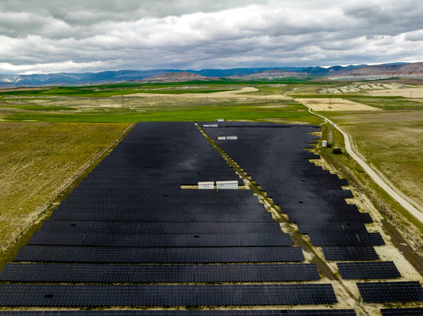 istock RENEWABLE ENERGY SOLAR PANELS-WIND GENERAL-HYDROELECTRIC POWER PLANTS 2151986494