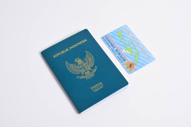 istock Indonesian Passport and Indonesian identity cards (KTP) 2151987165