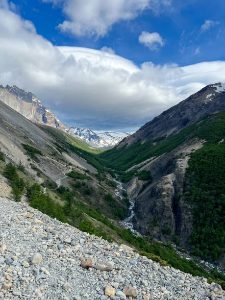 istock Trekking viewpoints Base Torres del Paine 2151988108