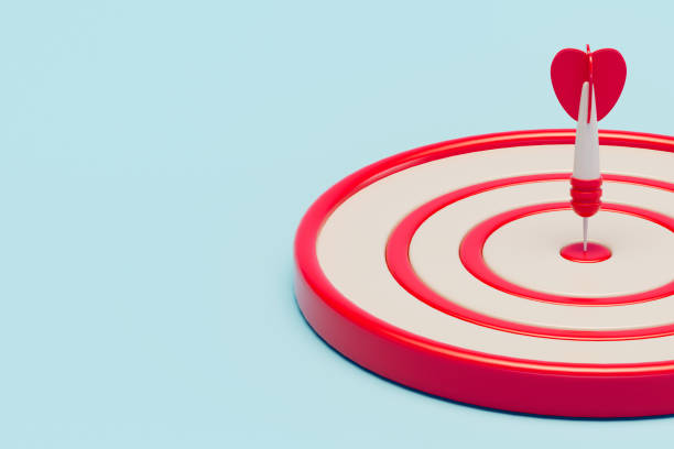 istock Dart in Bull's Eye 2151989795