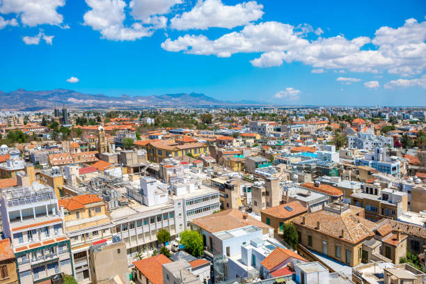 istock Panoramic view of Nicosia Cyprus in a summer day 2151998687