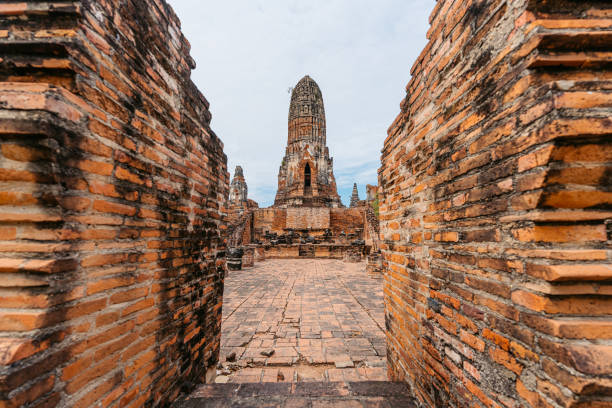 Wat Phra Ram in Ayutthaya in Thailand.