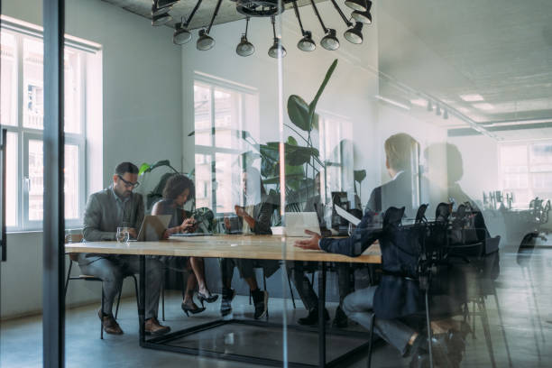 istock Business persons on meeting in the office. 2152007788