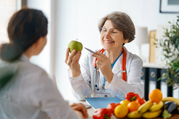doctor is working in medicine office